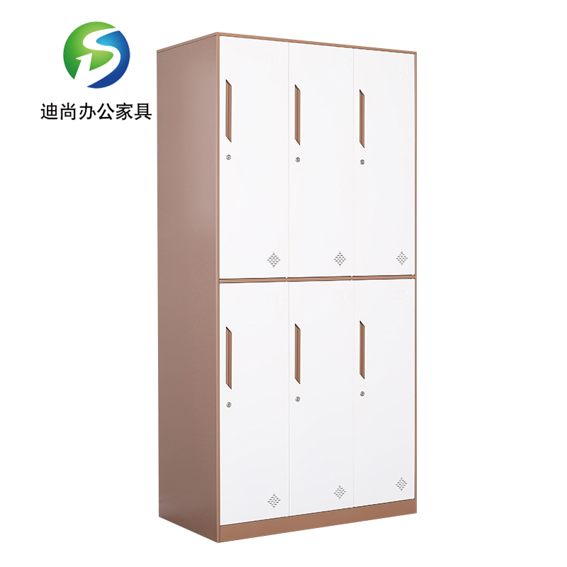 咖白六门衣柜