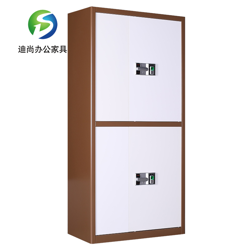 弧边双节指纹柜