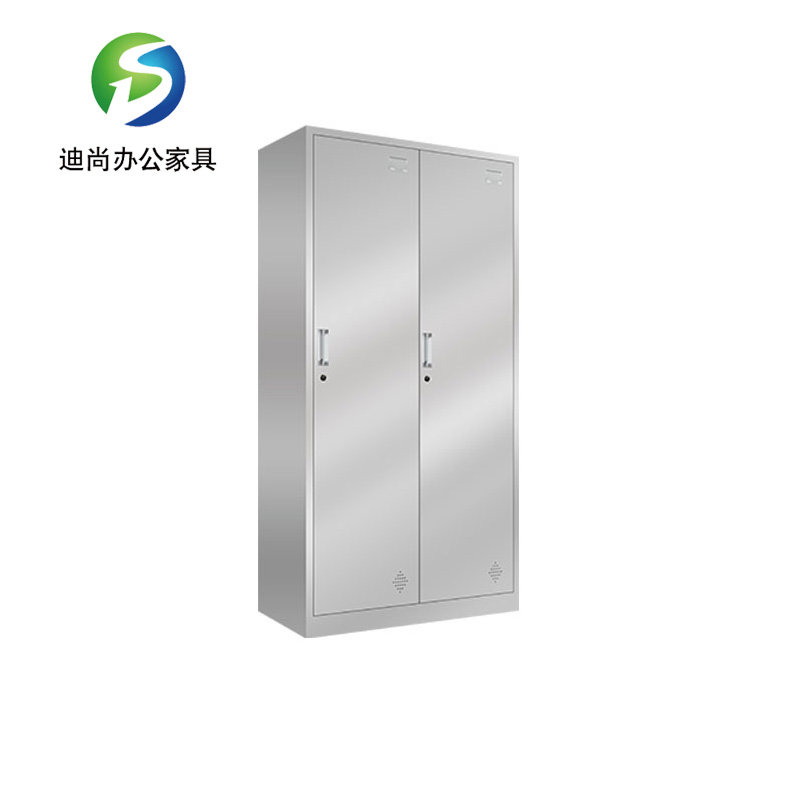 不锈钢二门衣柜